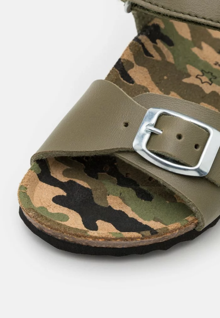 Geox GHITA BOY - Sandales - Military/black – Image 6