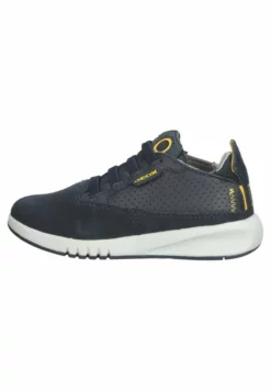 Geox Baskets Basses - Navy Ochreyellow C