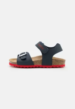 Geox GHITA BOY - Sandales - Navy/red
