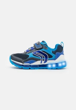 Geox BOY - Baskets Basses - Navy/light Blue