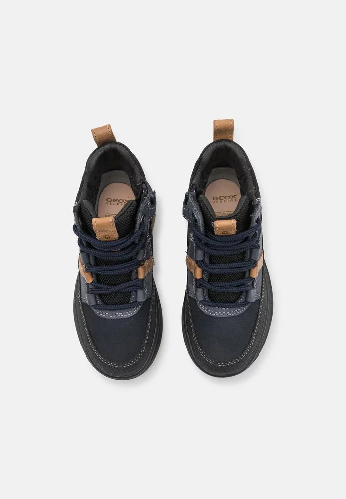 Geox ASTUTO BOY - Bottines à Lacets - Navy/black – Image 4