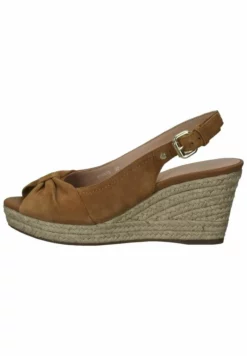 Geox Sandales Compensées - Cognac