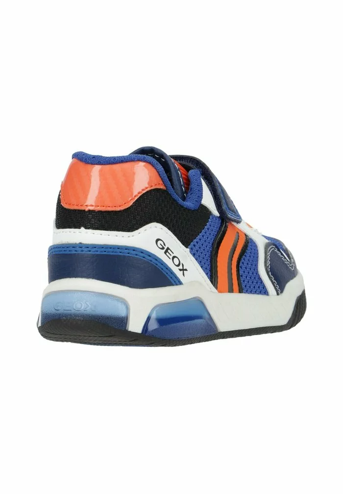 Geox Baskets Basses - Blue Orange White – Image 3