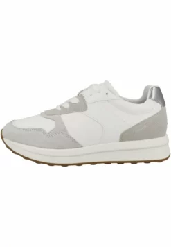 Geox D RUNNTIX - Baskets Basses - White-off White