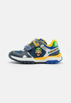 Geox NINTENDO SUPERMARIO TUONO BOY - Baskets Basses - Navy/royal