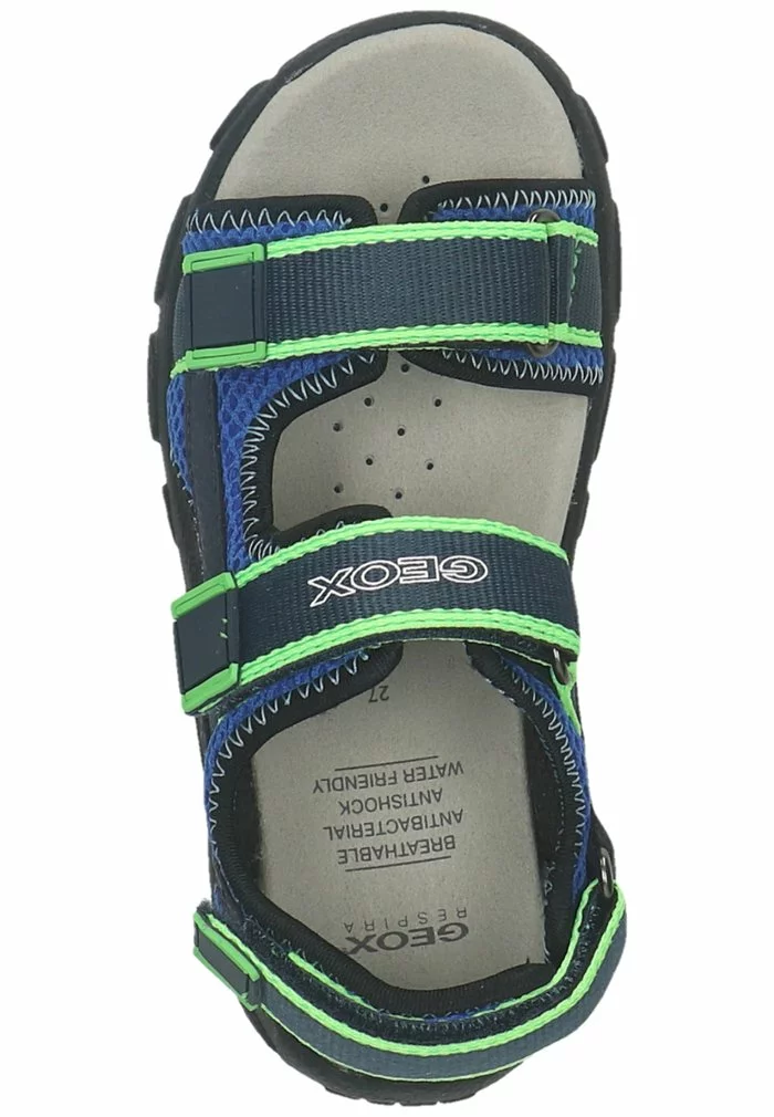 Geox Sandales De Randonnée - Blue/fluo Green C4457 – Image 3