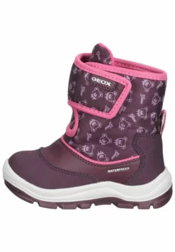 Geox Bottes De Neige - Prune/dark Fuchsia