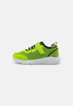 Geox SPRINTYE BOY - Baskets Basses - Lime/black
