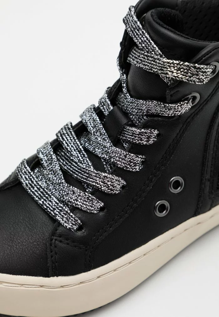 Geox KALISPERA GIRL - Baskets Montantes - Black/dark Silver – Image 6
