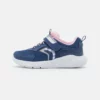 Geox SPRINTYE GIRL - Baskets Basses - Navy/light Pink