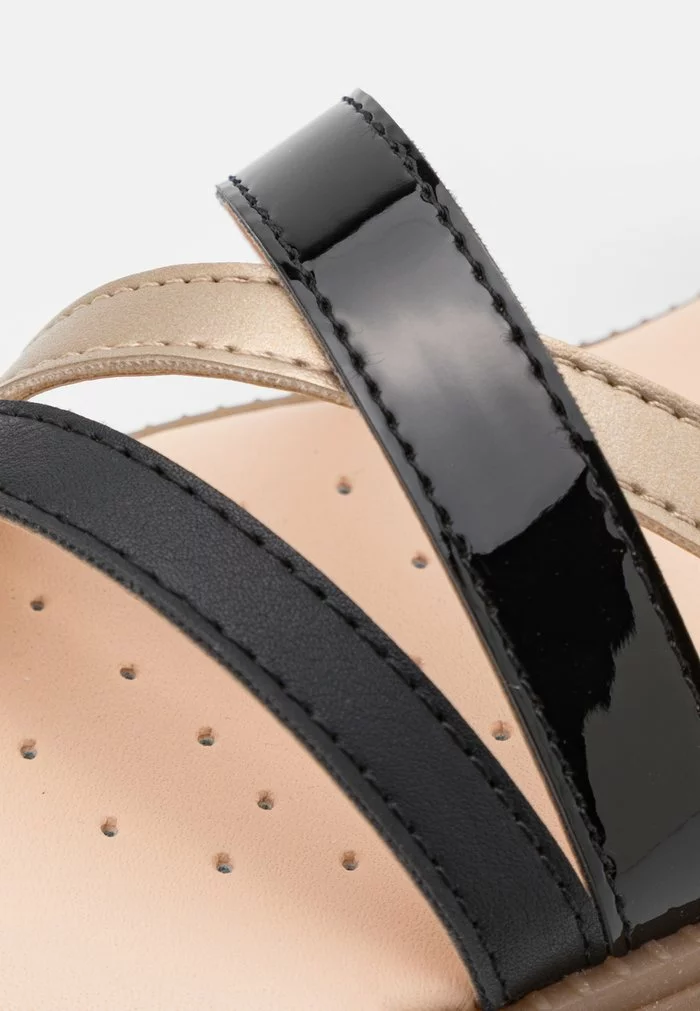 Geox JR KARLY - Sandales - Noir/platinium – Image 6