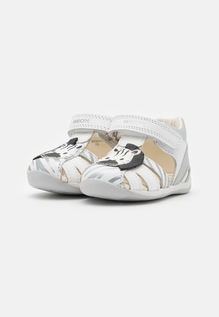 Geox EACH GIRL - Sandales - White/silver – Image 2