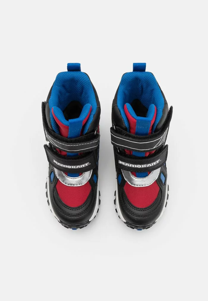 Geox NINTENDO MARIO KART JUNIOR HIMALAYA BOY WPF - Bottes De Neige - Black/red – Image 4