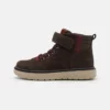 Geox RIDDOCK BOY WPF - Bottines à Lacets - Coffee/bordeaux