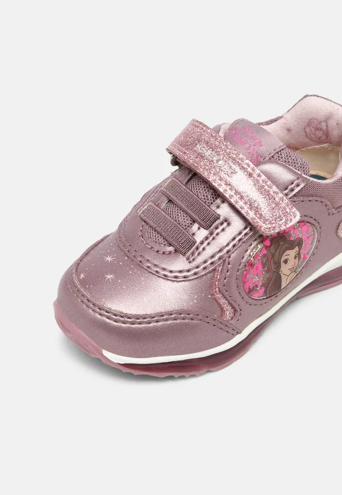 Geox DISNEY PRINCESS BELLE BABY TODO GIRL - Baskets Basses - Dark Pink – Image 7