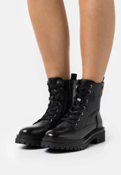 Geox IRIDEA - Bottines à Lacets - Black