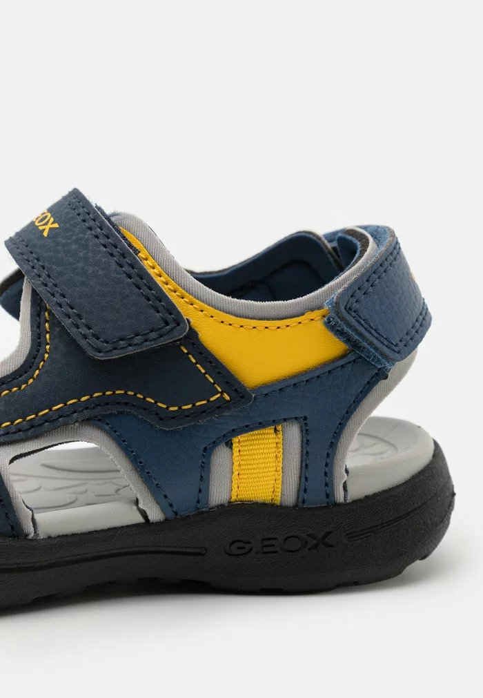 Geox VANIETT BOY - Sandales De Randonnée - Navy/yellow – Image 6