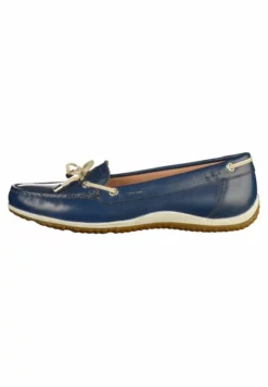 Geox MOKASSIN - Mocassins - Blue