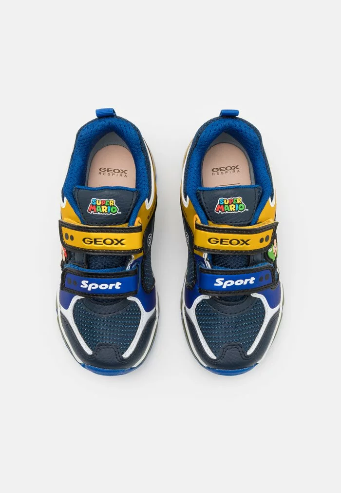 NINTENDO SUPER MARIO GEOX JUNIOR BOY - Baskets Basses - Royal/yellow – Image 4
