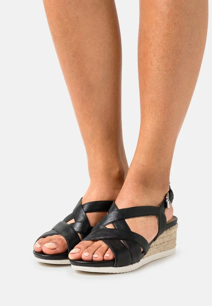 Geox ISCHIA CORDA - Espadrilles - Black