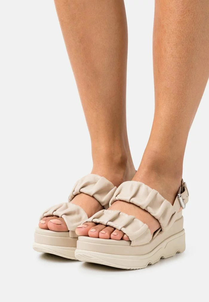 Geox GARDENIA - Sandales à Plateforme - Cream