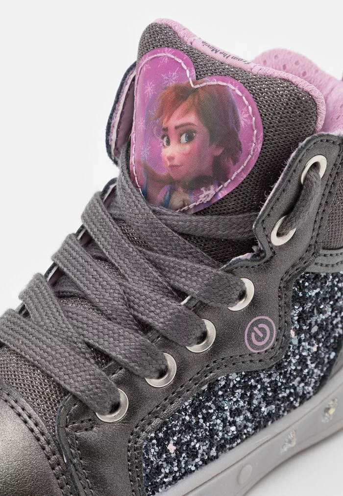 DISNEY FROZEN ELSA SKYLIN GIRL GEOX- High-top Trainers - Baskets Montantes - Dark Grey/lilac – Image 6