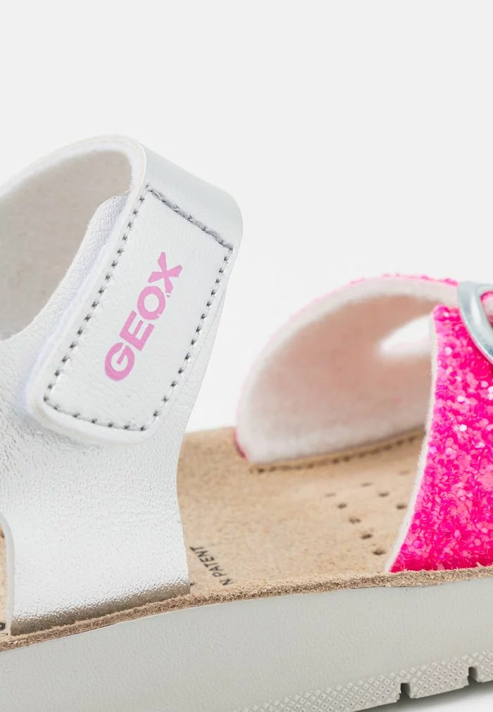 Geox COSTAREI GIRL - Sandales - Silver/fuchsia – Image 6