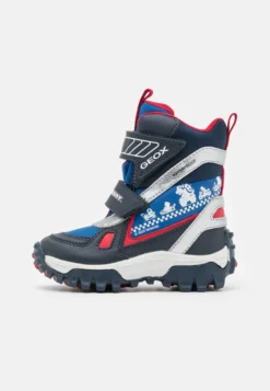 Geox NINTENDO MARIO KART JUNIOR HIMALAYA BOY WPF - Bottes De Neige - Navy/royal