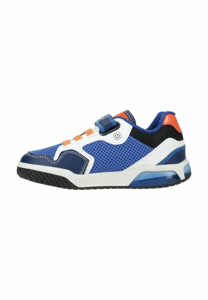 Geox Baskets Basses - Blue Orange White