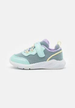 Geox SPRINTYE GIRL - Baskets Basses - Watersea/light Yellow