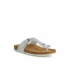 Geox BRIONIA - Tongs - Silber