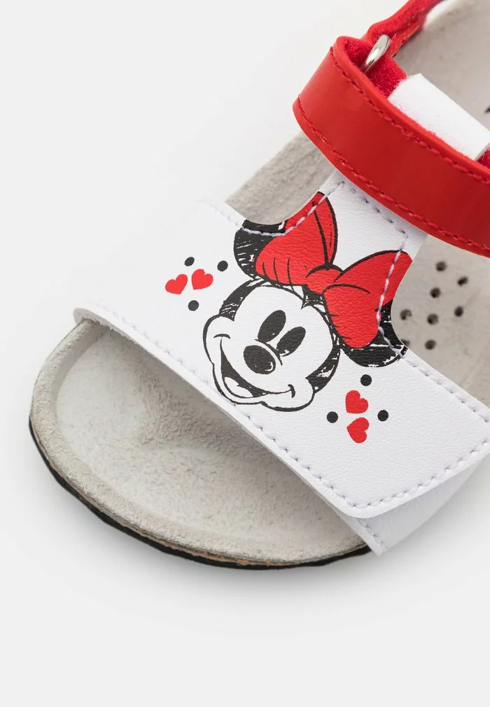 Disney Minnie Mouse GEOX BABY CHALKI GIRL - Sandales - Red/white – Image 6