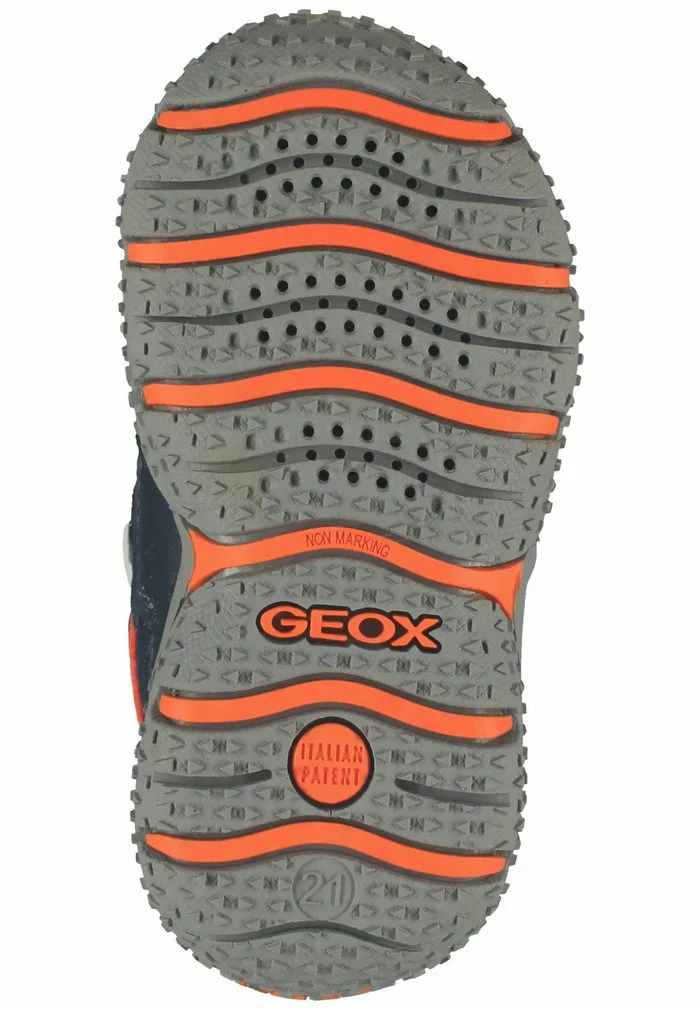 Geox Baskets Basses - Navy Orange – Image 5