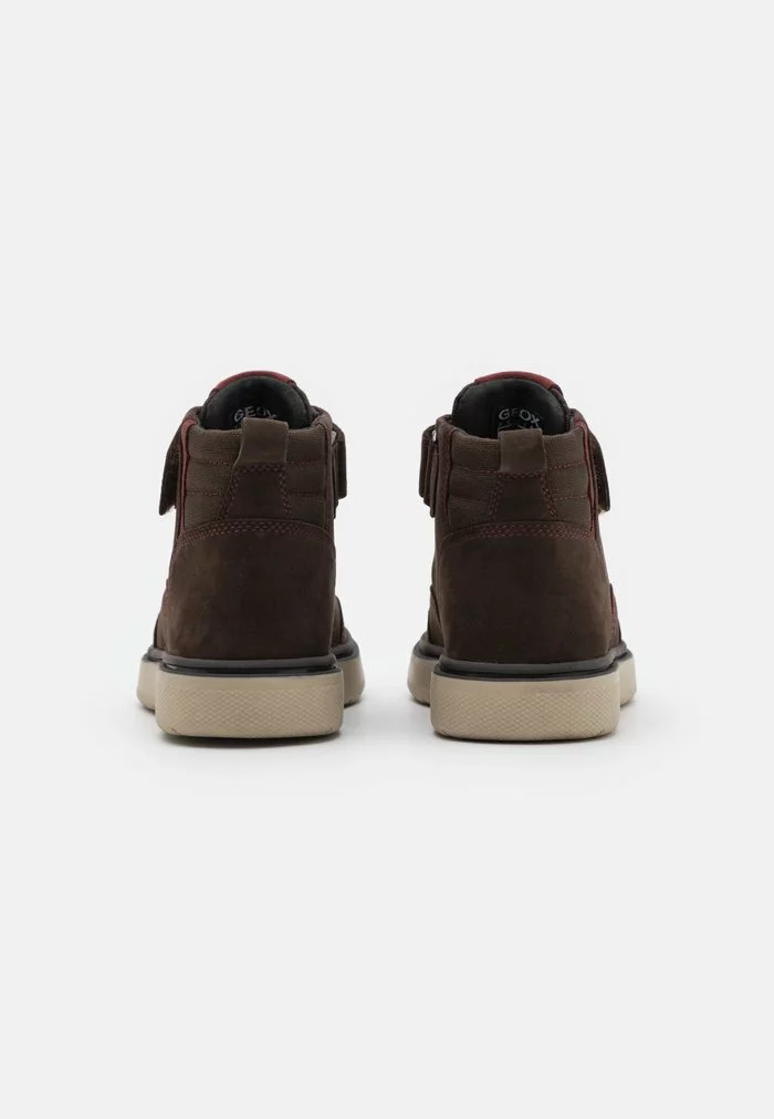 Geox RIDDOCK BOY WPF - Bottines à Lacets - Coffee/bordeaux – Image 3