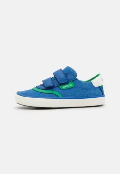 Geox GISLI BOY - Baskets Basses - Royal/green