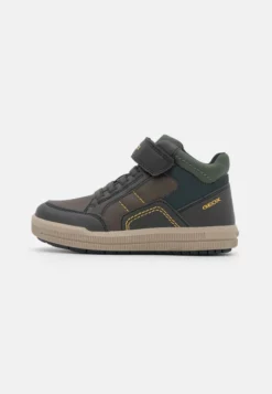 Geox ARZACH BOY - Baskets Montantes - Coffee/navy