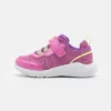 Geox SPRINTYE GIRL - Baskets Basses - Fuchsia/acid Green