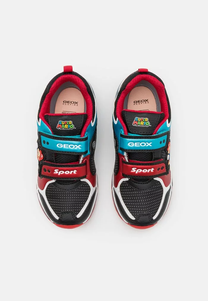 NINTENDO SUPER MARIO GEOX JUNIOR BOY - Baskets Basses - Black/sky – Image 4