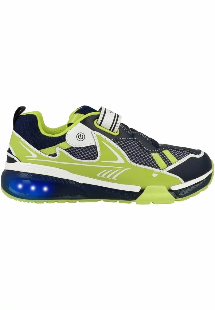 Geox BAYONYC BOY - Baskets Basses - Navy-lime – Image 5