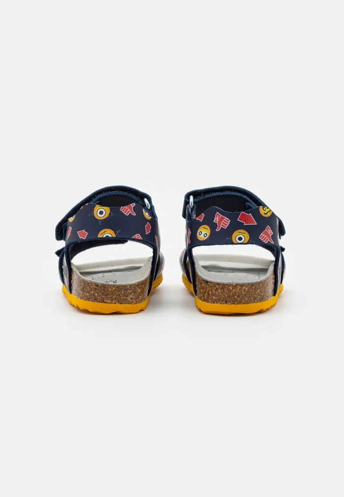 Geox GHITA BOY - Sandales - Navy/yellow – Image 3