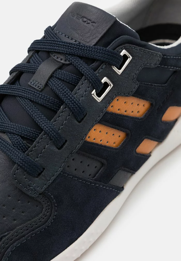 Geox Baskets Basses - Navy/orange – Image 6