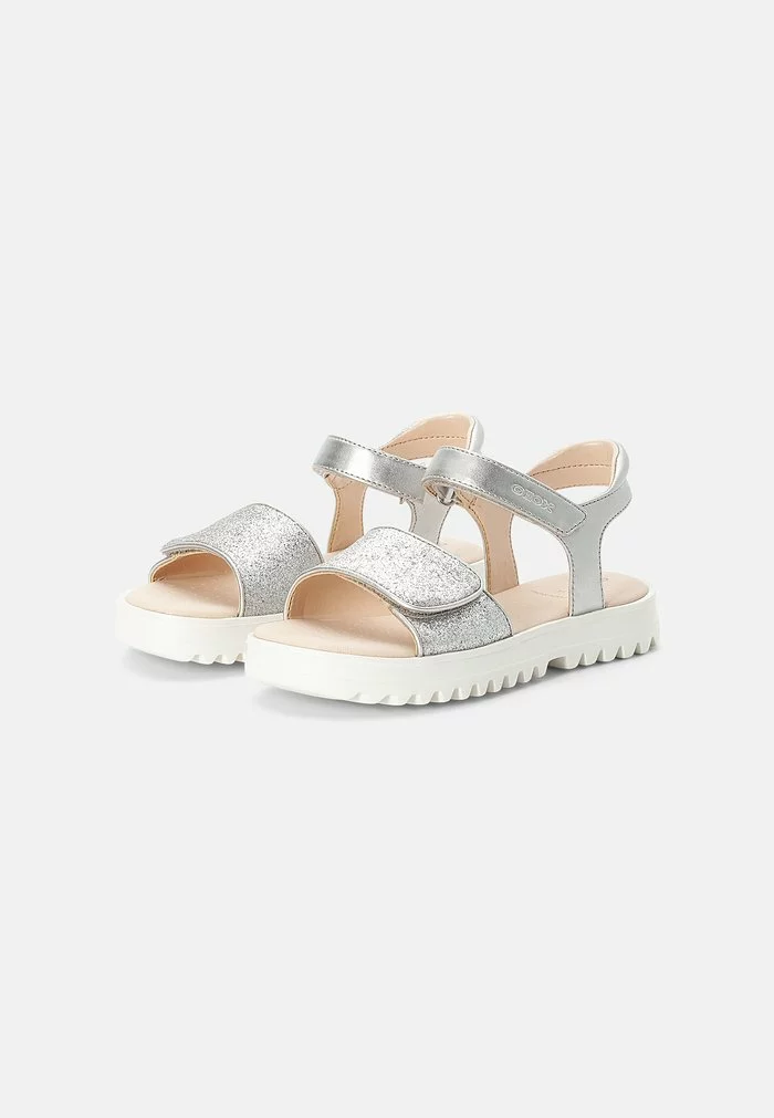 Geox SANDAL CORALIE GIRL - Sandales - Silver – Image 2