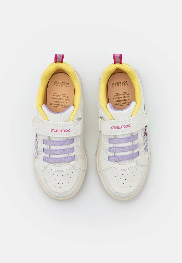 Geox JR SKYLIN GIRL - Baskets Basses - White/multicolor – Image 4