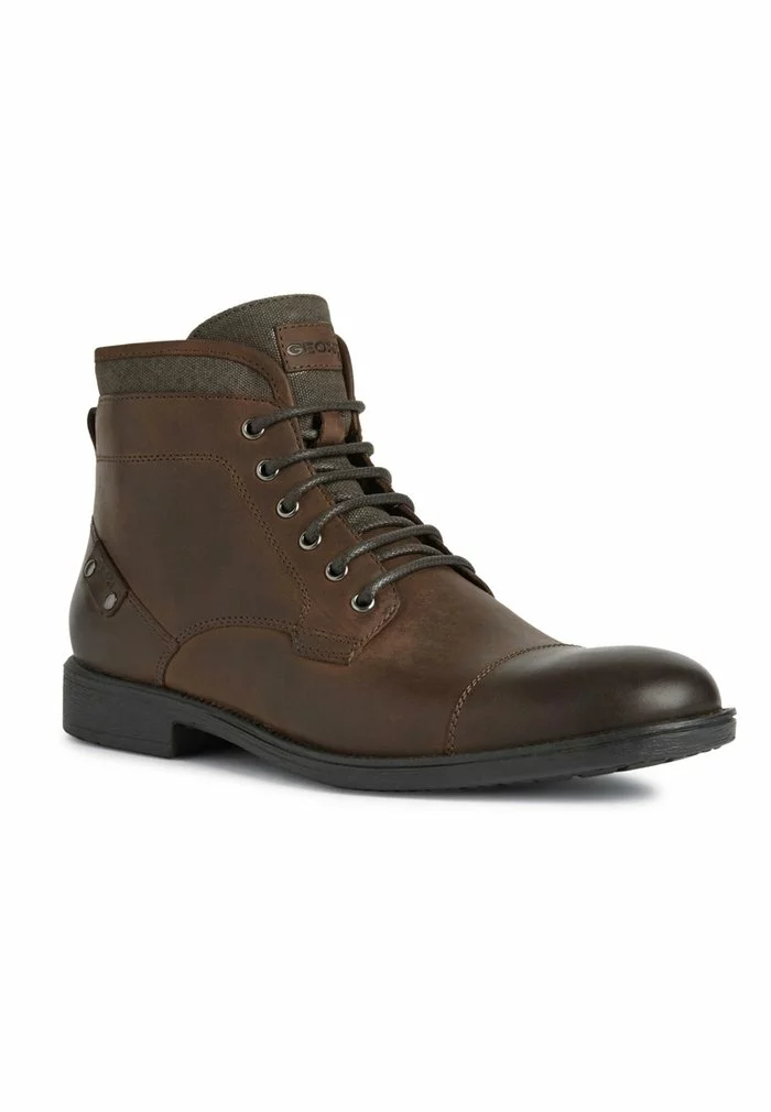Geox JAYLON - Bottines à Lacets - Dk Coffee – Image 2