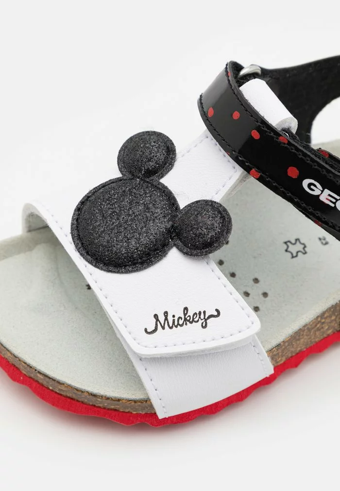 Disney Minnie Mouse GEOX BABY CHALKI GIRL - Sandales - White/black – Image 6