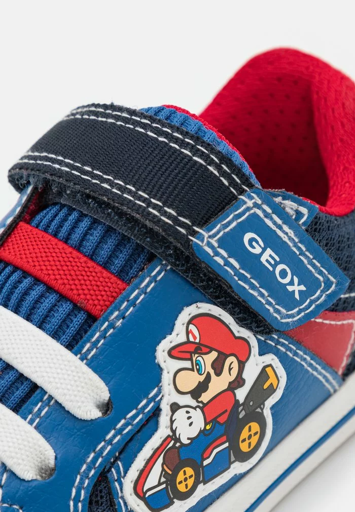 Geox NINTENDO MARIOKART ALONISSO BOY - Baskets Basses - Royal/red – Image 6