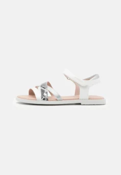 Geox JR SANDAL KARLY - Sandales - White