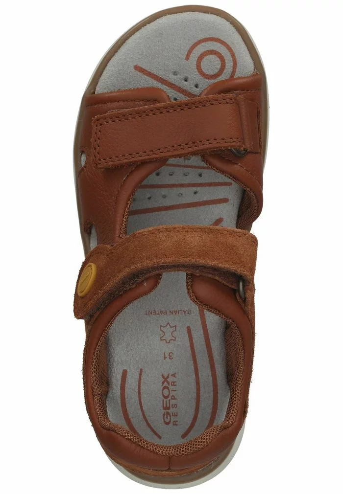 Geox Sandales De Randonnée - Brown Dk Yellow – Image 3