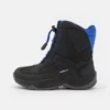Geox SENTIERO BOY WPF - Bottes De Neige - Black/royal