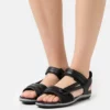 Geox VEGA - Sandales De Randonnée - Black